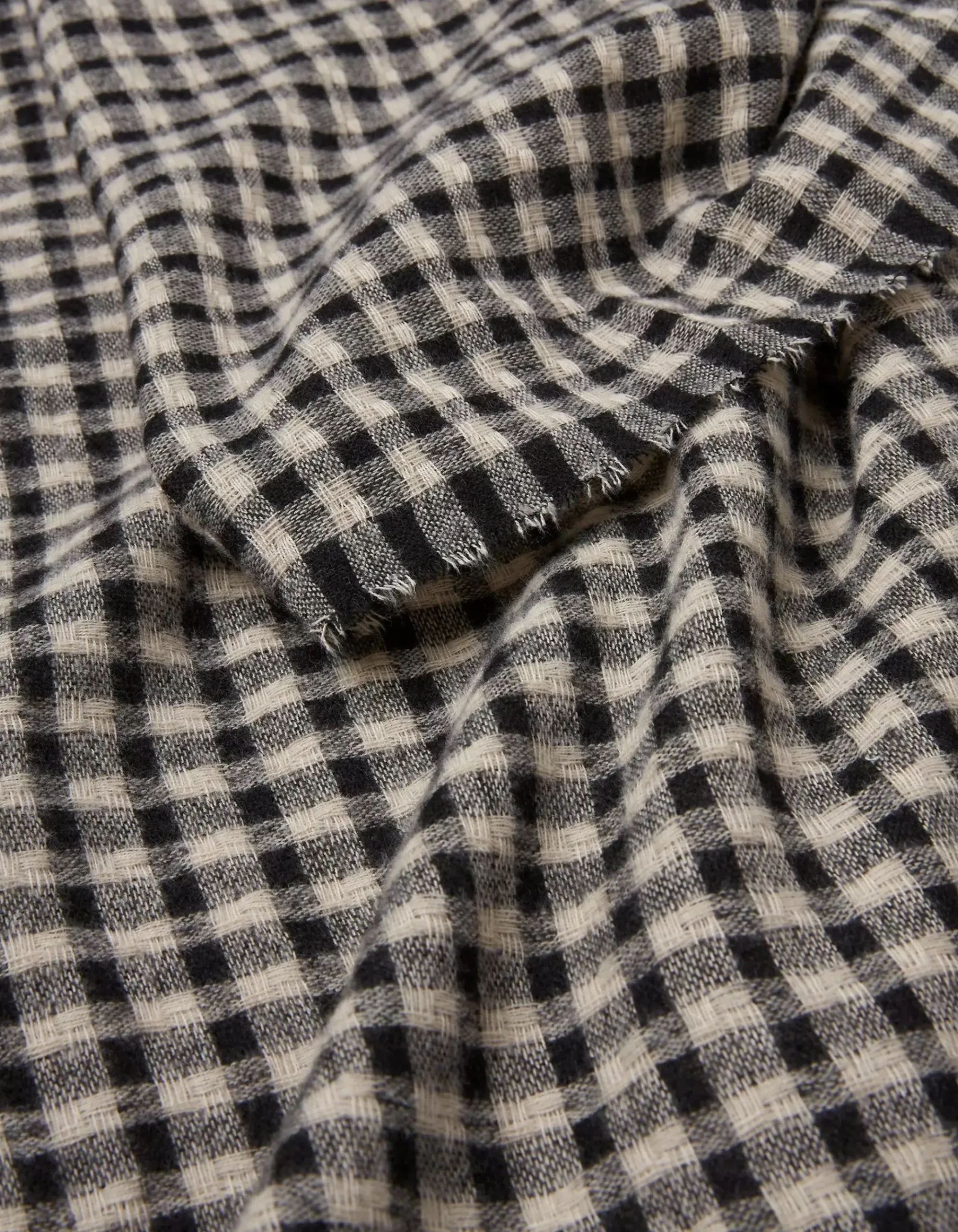 Gingham Check Scarf