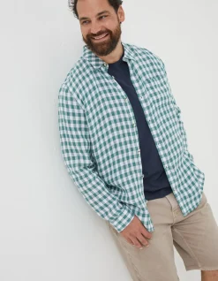 Gingham Linen Shirt