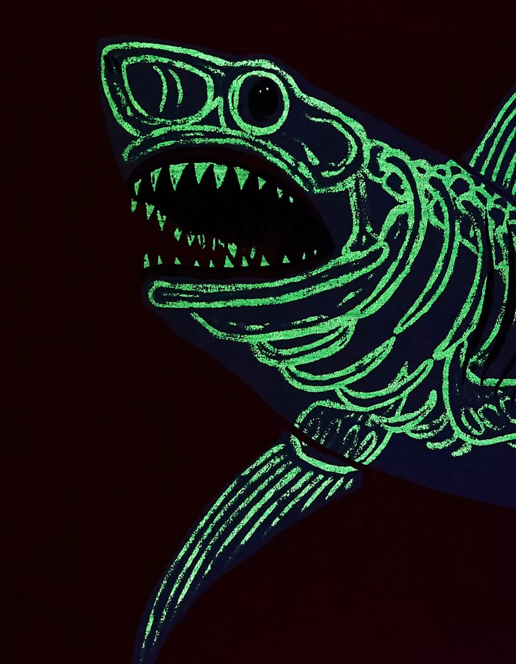 Glow-In-The-Dark Shark T-Shirt
