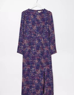 Haldon Layered Spot Midi Dress