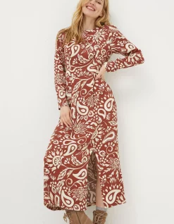 Haldon Watercolour Midi Dress