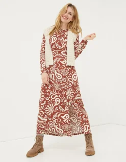Haldon Watercolour Midi Dress