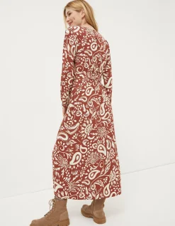 Haldon Watercolour Midi Dress