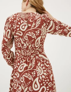 Haldon Watercolour Midi Dress