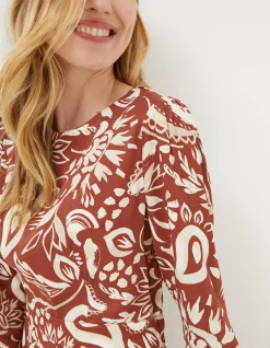 Haldon Watercolour Midi Dress