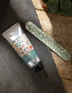 Hand Cream And Nail File Set