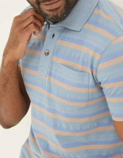 Harlyn Textured Stripe Polo
