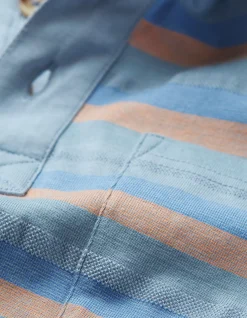 Harlyn Textured Stripe Polo