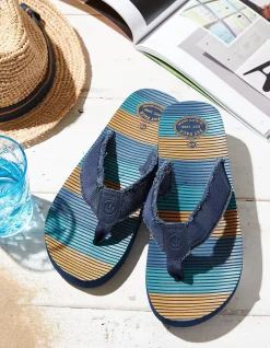 Harris Stripe Flip Flops