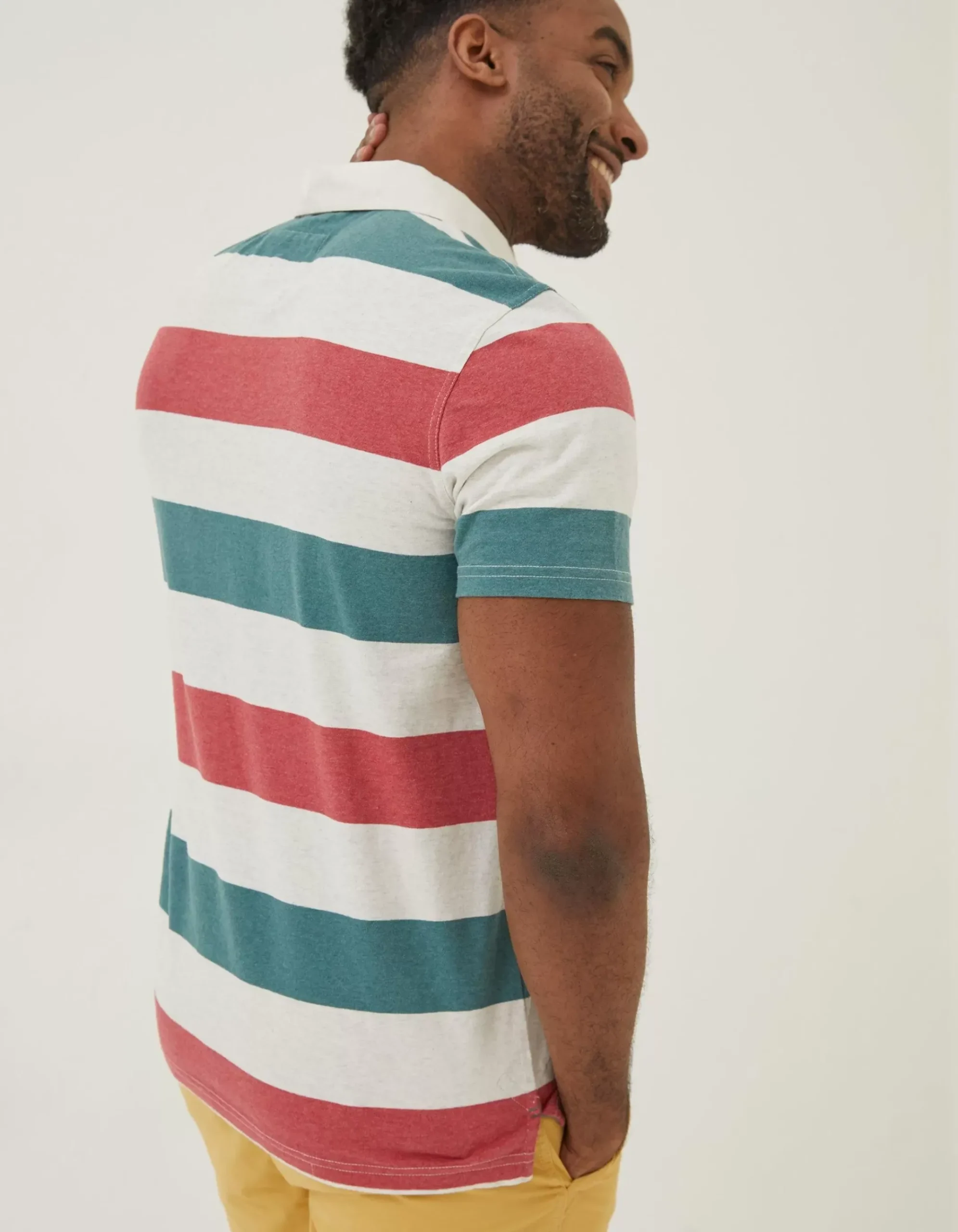 Hastings Block Stripe Polo