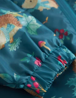 Hedgehog Print Puddlesuit