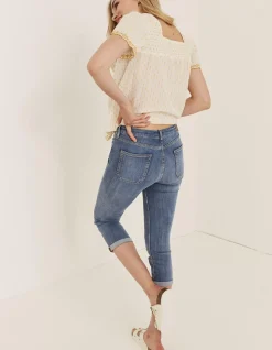Hertford Skinny Denim Capri Crops