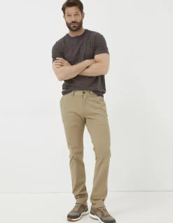Heyshott Slim Textured Chinos