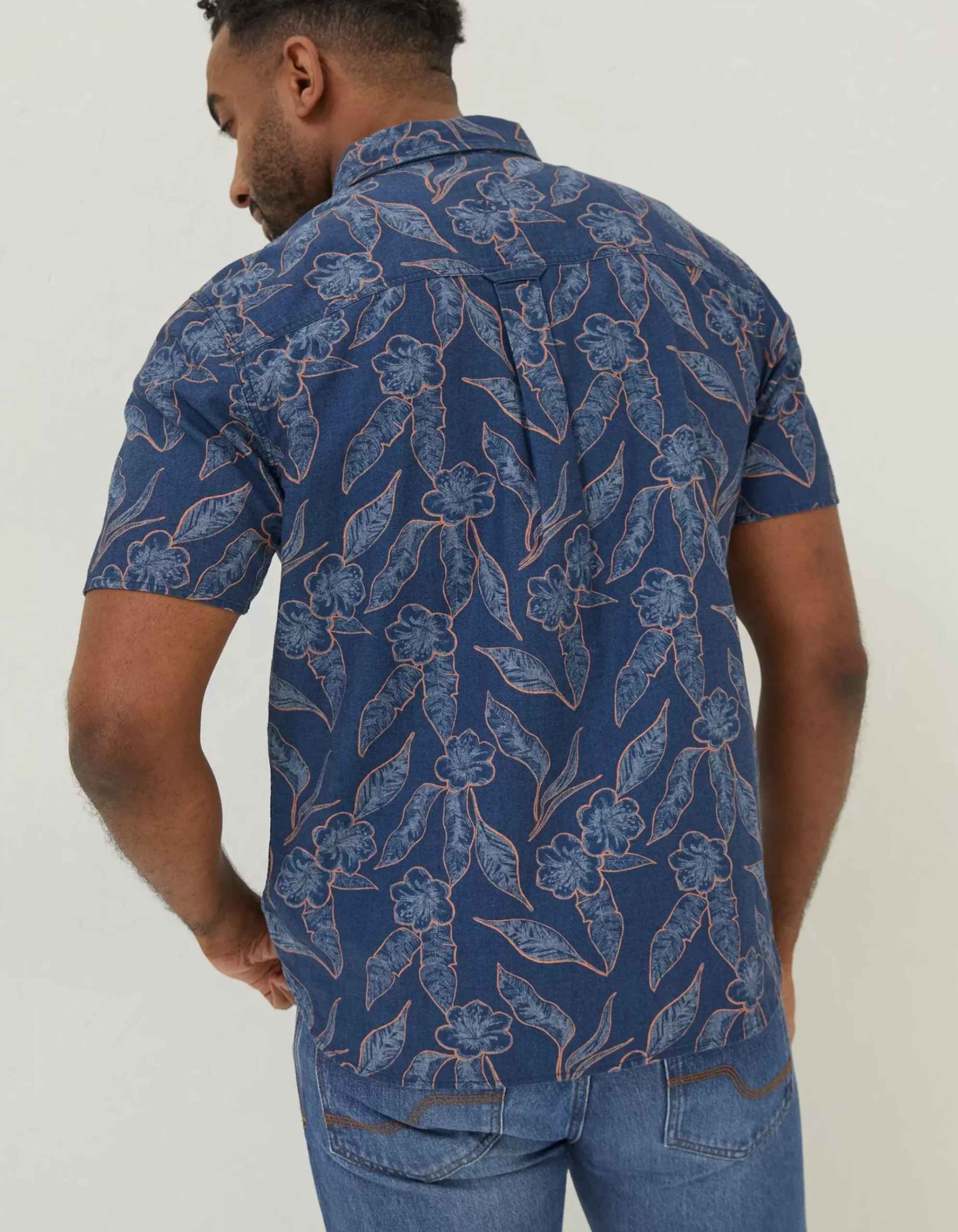 Hibiscus Print Shirt