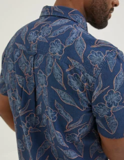 Hibiscus Print Shirt