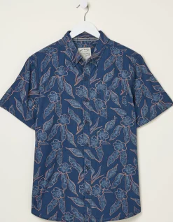 Hibiscus Print Shirt