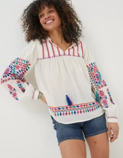 Ida Embroidered Blouse