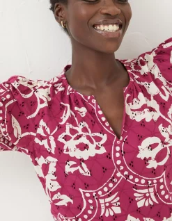 Imogen Broderie Floral Blouse