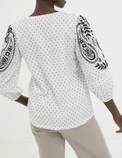 Imogen Embroidered Blouse
