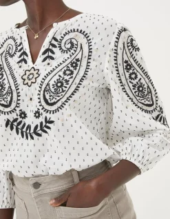 Imogen Embroidered Blouse