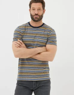 Indigo Multi Stripe T-Shirt