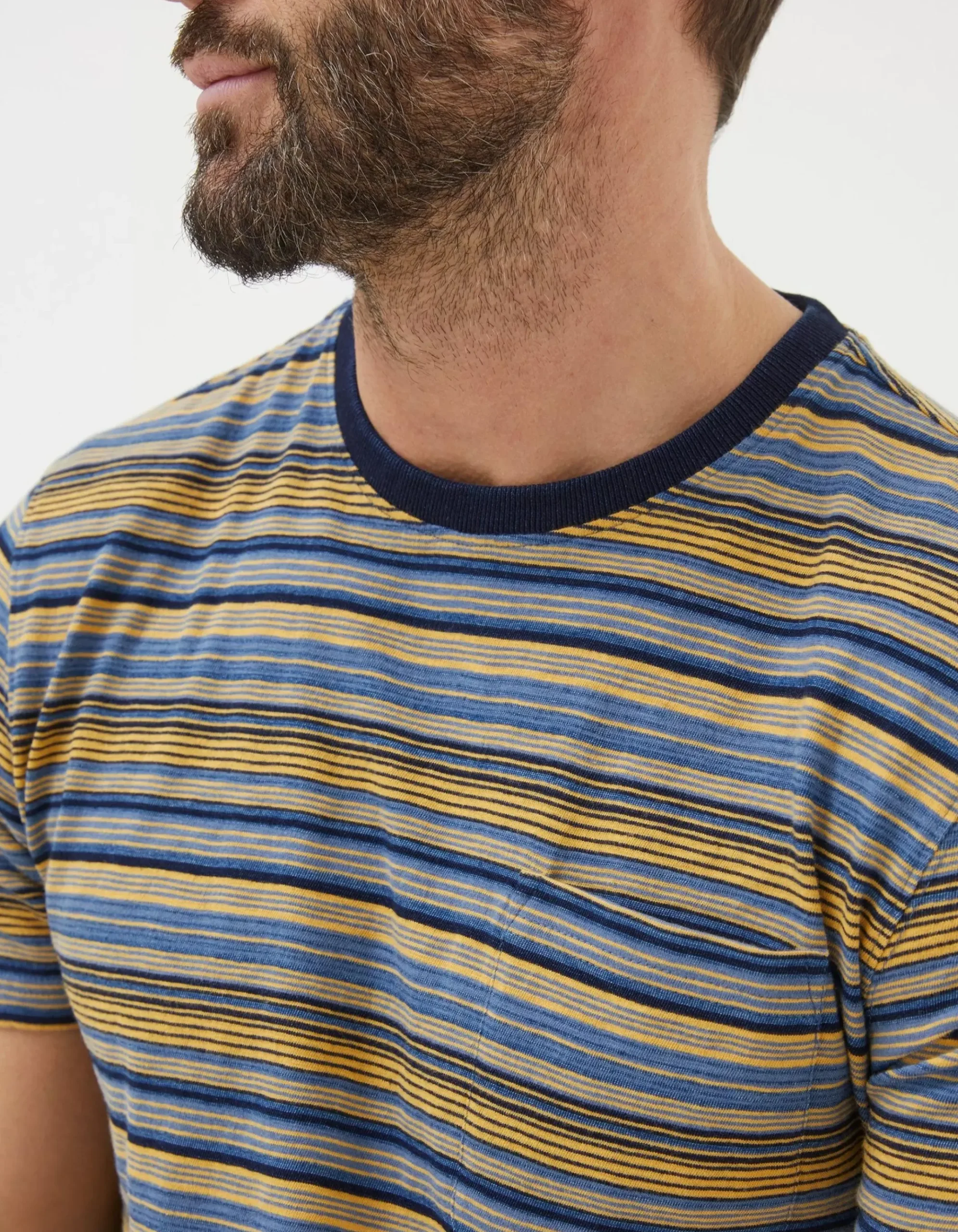 Indigo Multi Stripe T-Shirt