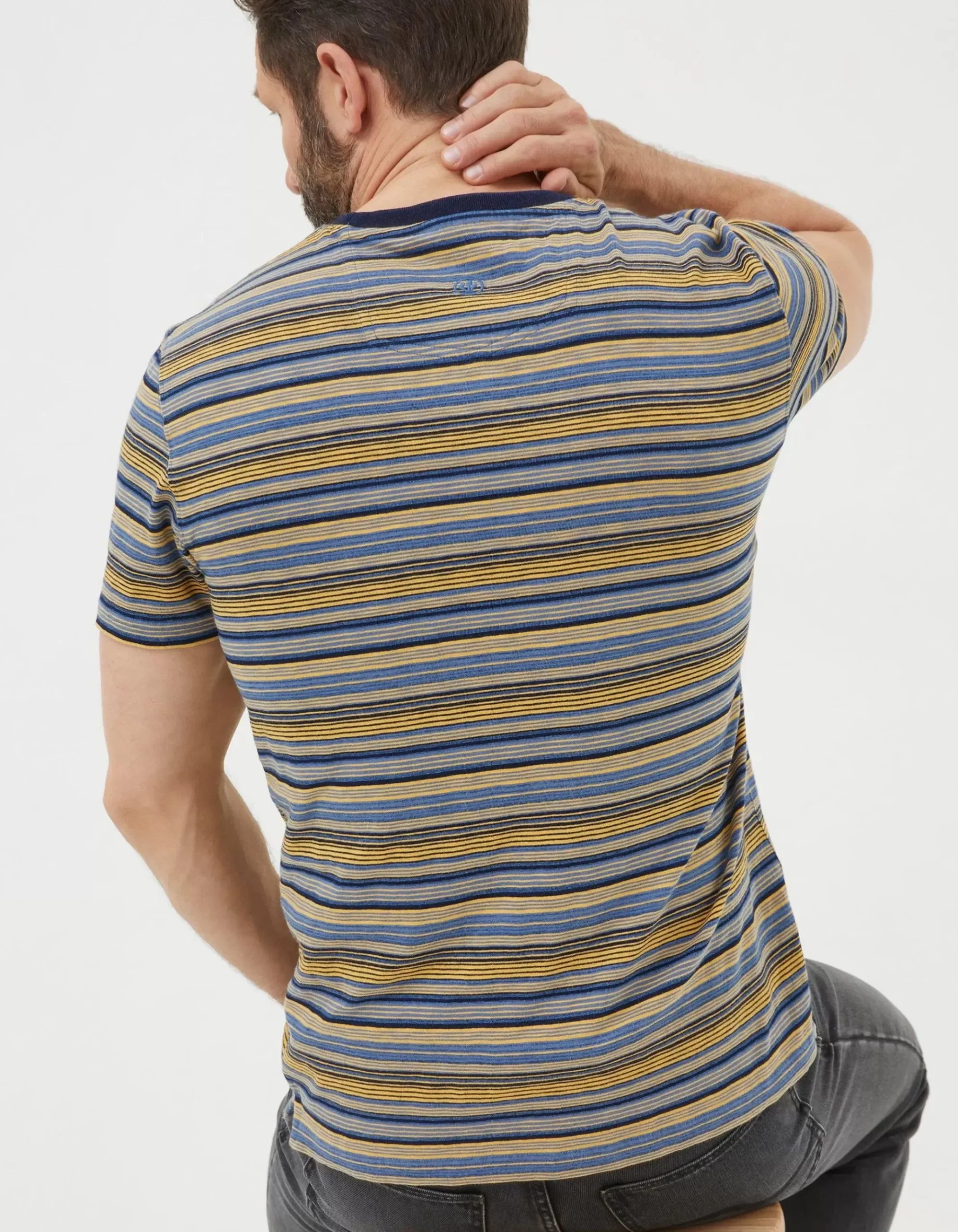 Indigo Multi Stripe T-Shirt