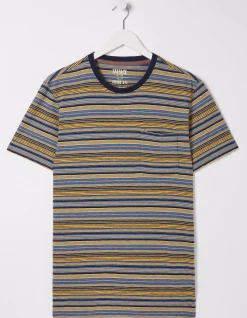 Indigo Multi Stripe T-Shirt