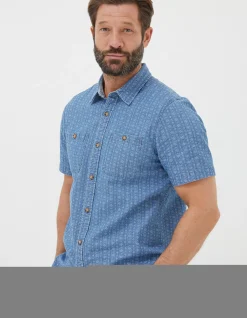 Indigo Print Shirt