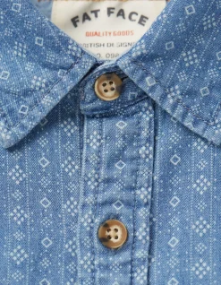 Indigo Print Shirt