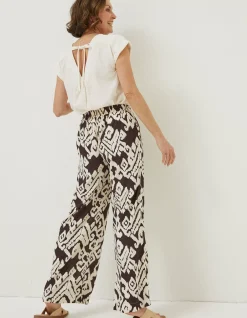 Isla Ikat Wide Leg Trouser