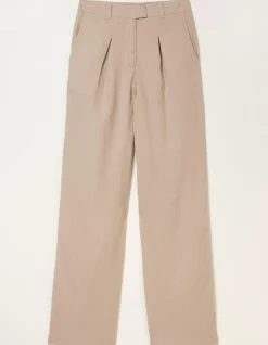 Ives Wide Leg Linen Trousers