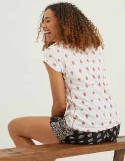 Ivy Woodblock Geo T-Shirt