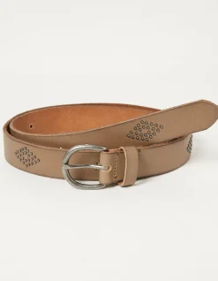 Jean Stud Leather Belt
