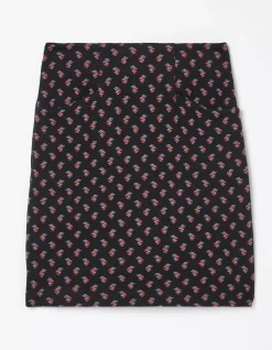 Jennie Floral Geo Jersey Skirt