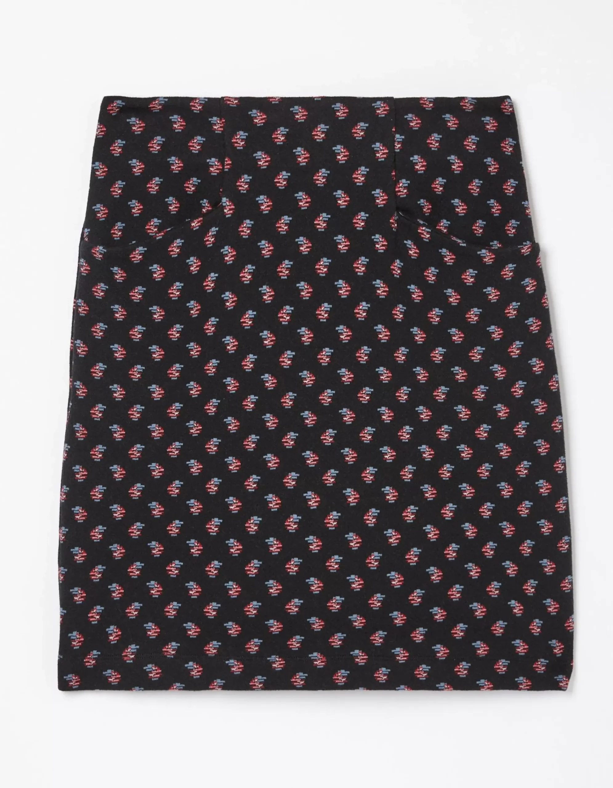 Jennie Floral Geo Jersey Skirt