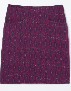 Jennie Ikat Geo Jersey Skirt