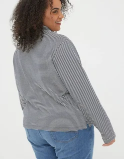 Jess Stripe Jersey Shirt