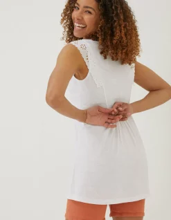 Jessica Embroidered Tunic Top