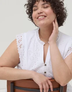 Jessica Embroidered Tunic Top