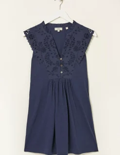 Jessica Embroidered Tunic Top