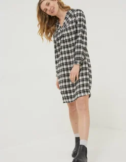 Jessie Check Smock Dress