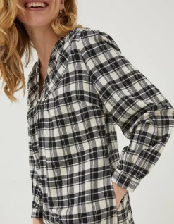 Jessie Check Smock Dress