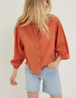 Jude Jacquard Blouse