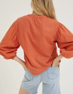 Jude Jacquard Blouse