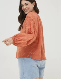 Jude Jacquard Blouse