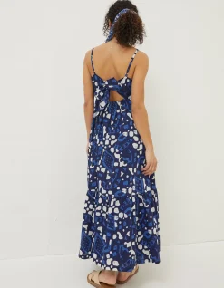 Julien Geo Batik Midi Dress