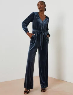 Juniper Velvet Jumpsuit