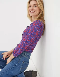 Kara Painterly Floral Top