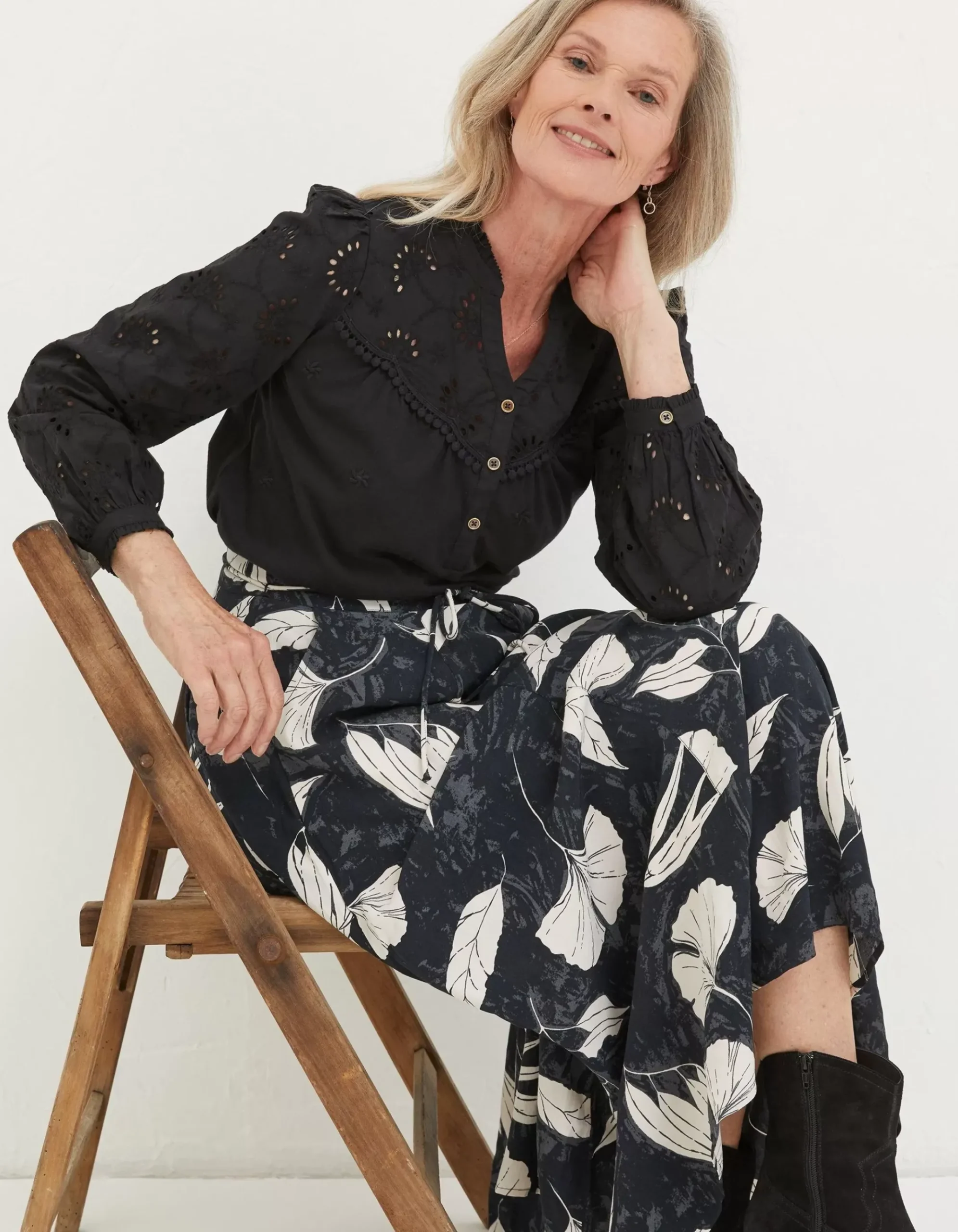 Kerry Broderie Top